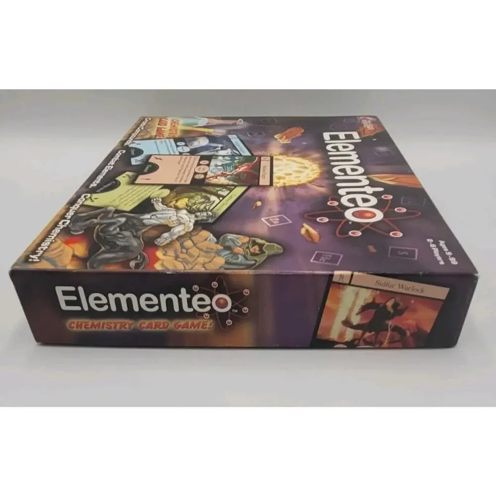 Elementeo 1st Edition Chemistry Card Game STEM Science Elements Alchemist Empire